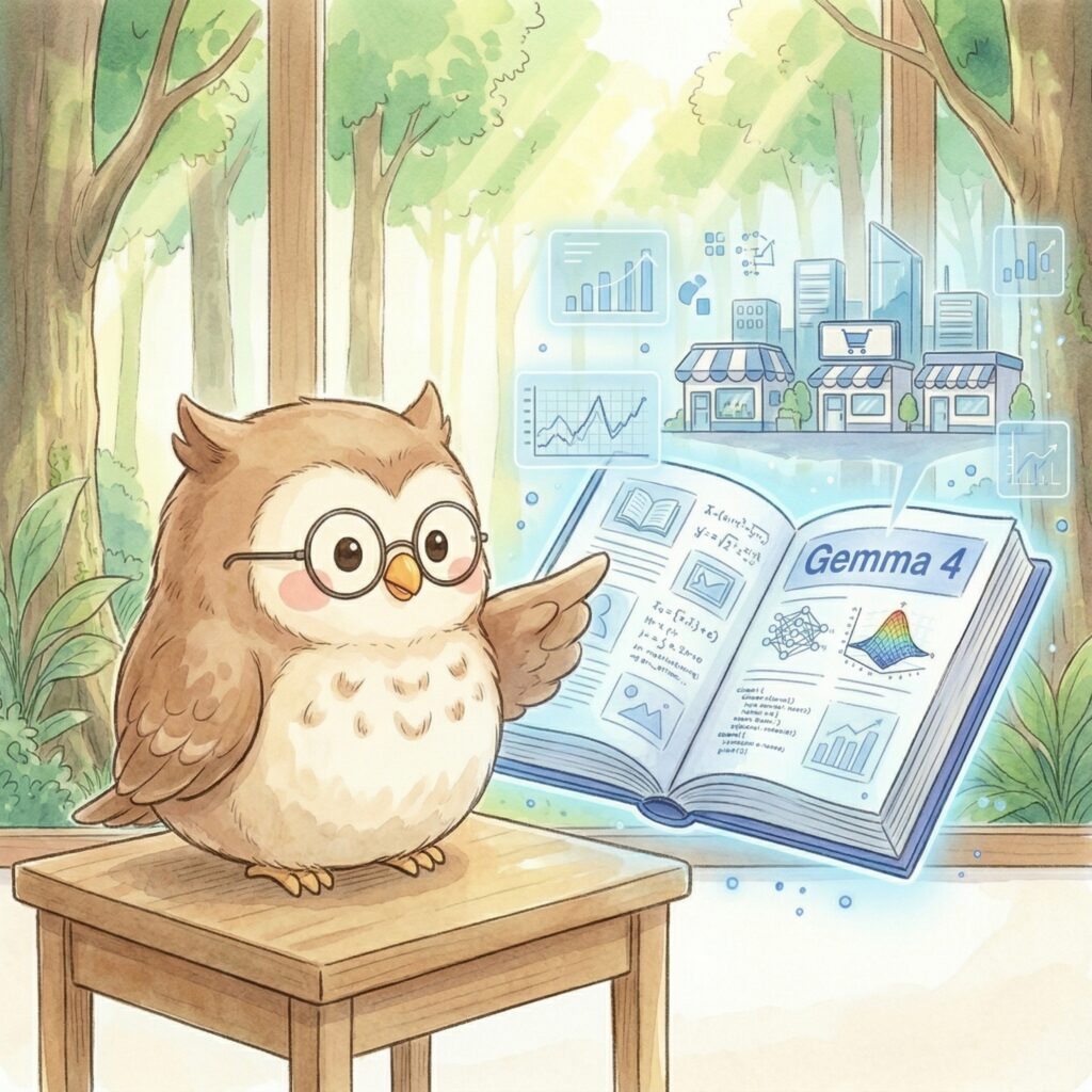 Gemma4が完全オープン化！