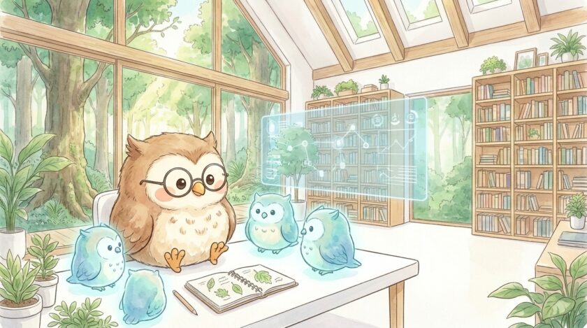サブエージェントをよぶポポ