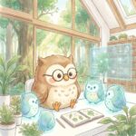 エージェントと相談するポポ