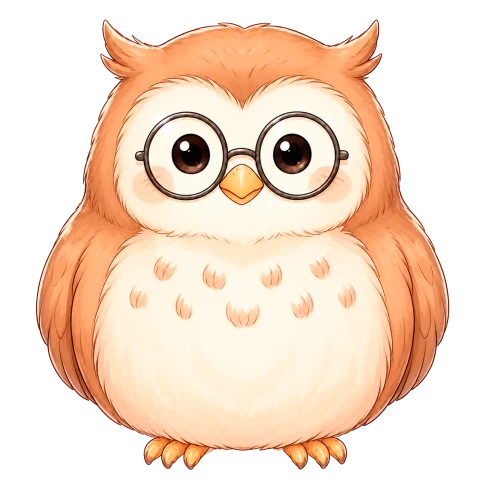 フクロウのポポ